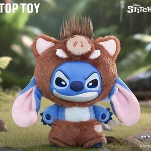 TOP TOY x Disney Stitch: Wild Animal - Confirmed: WILD BOAR (NIB)
